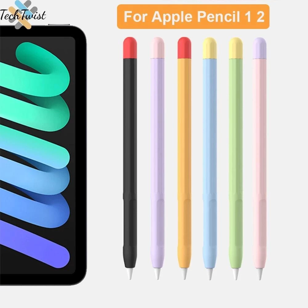 สําหรับ Apple Pencil รุ่นที่ 1/2/3/Pro กรณีดินสอแท็บเล็ต Touch Stylus ปากกาฝาครอบป้องกันกระเป๋าแบบพกพาซิลิโคนนุ่มกรณี