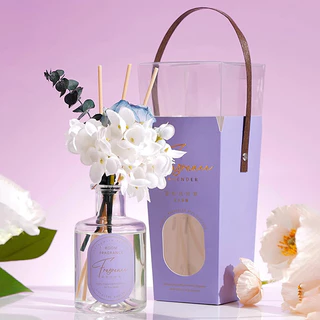 ก้านไม้หอมดอกไม้เสมือนจริง 200ml ฟรีดอกไม้ตกแต่ง ของขวัญแด่คนพิเศษ ของขวัญวันเกิด วันรับปริญญา ไหว้ผู้ใหญ่ แฟน