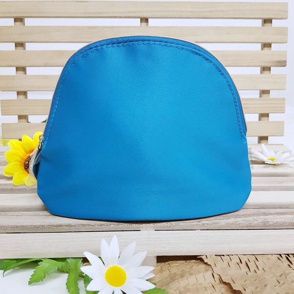 กระเป๋า Clarins Medium #Blue ใส่เครื่องสำอางค์