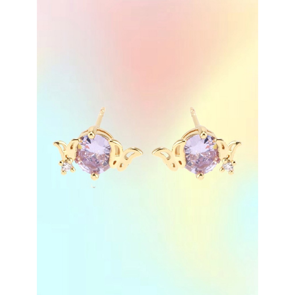 [Pomelo] ต่างหู รุ่น Butterfly Gem / Butterfly Gem Earrings