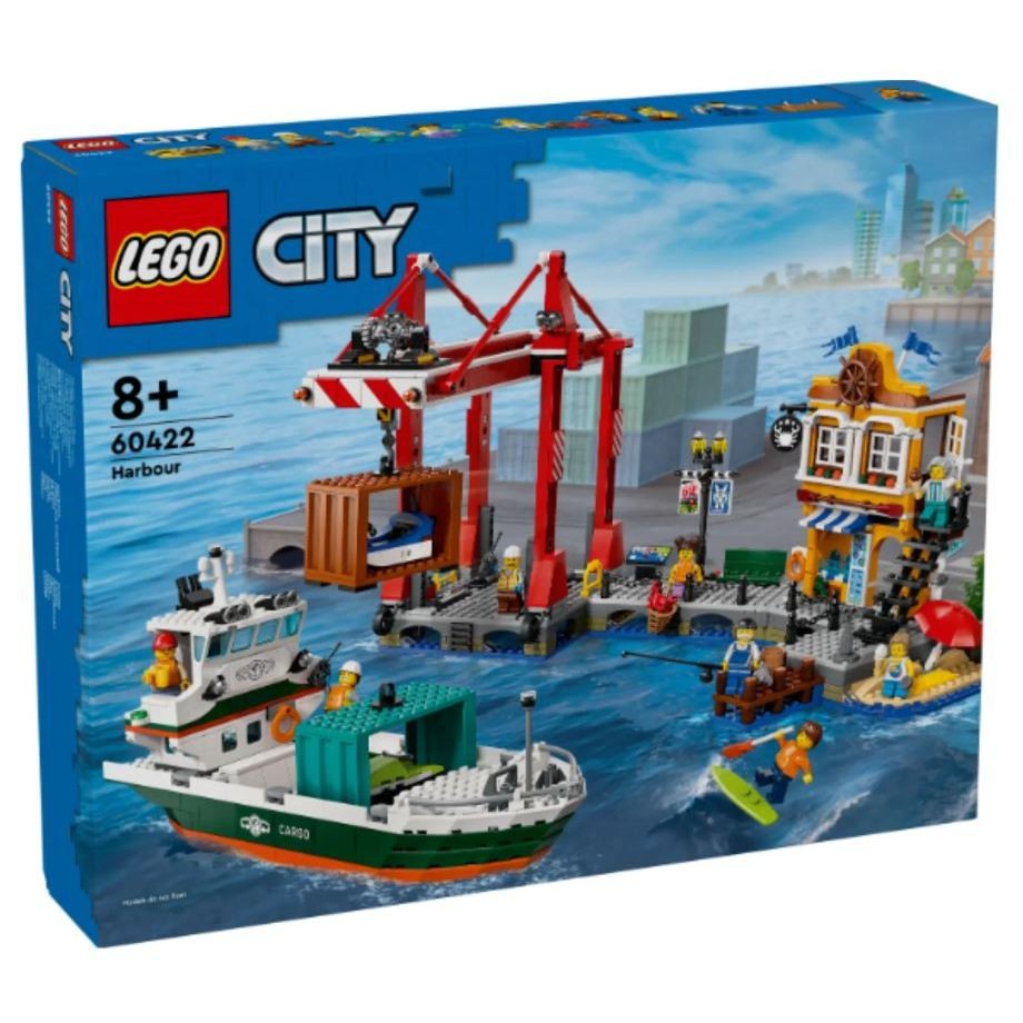LEGO® City 60422 Seaside Harbor with Cargo Ship เลโก้ ของแท้ 100%
