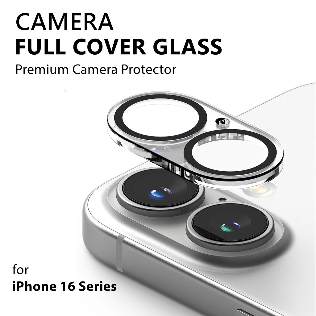 กระจกกล้องสําหรับ iPhone 16 Plus 16 PRO MAX 11 12 13 14 15 PRO MAX Night Shot ลดเสียงรบกวนกระจกนิรภัยกล้องเลนส์ Protector