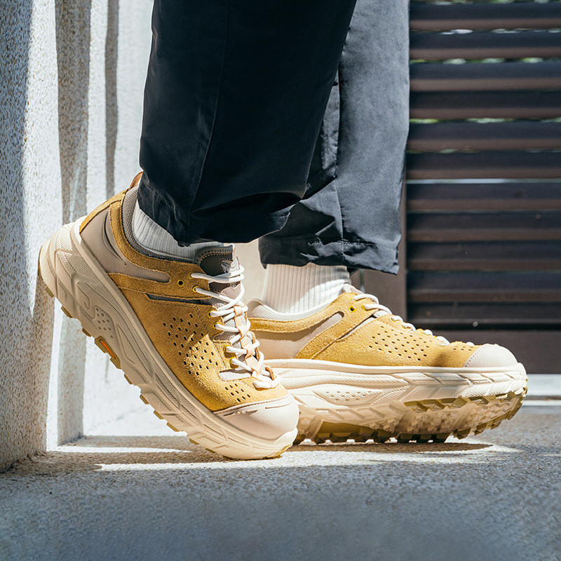 Maden Mountain Series Commuter รองเท้ากลางแจ้งผู้ชาย 2024 ฤดูใบไม้ร่วงใหม่สไตล์ All-Match Casual กีฬารองเท้าหนา Soled เพิ่มความสูง Daddy รองเท้า