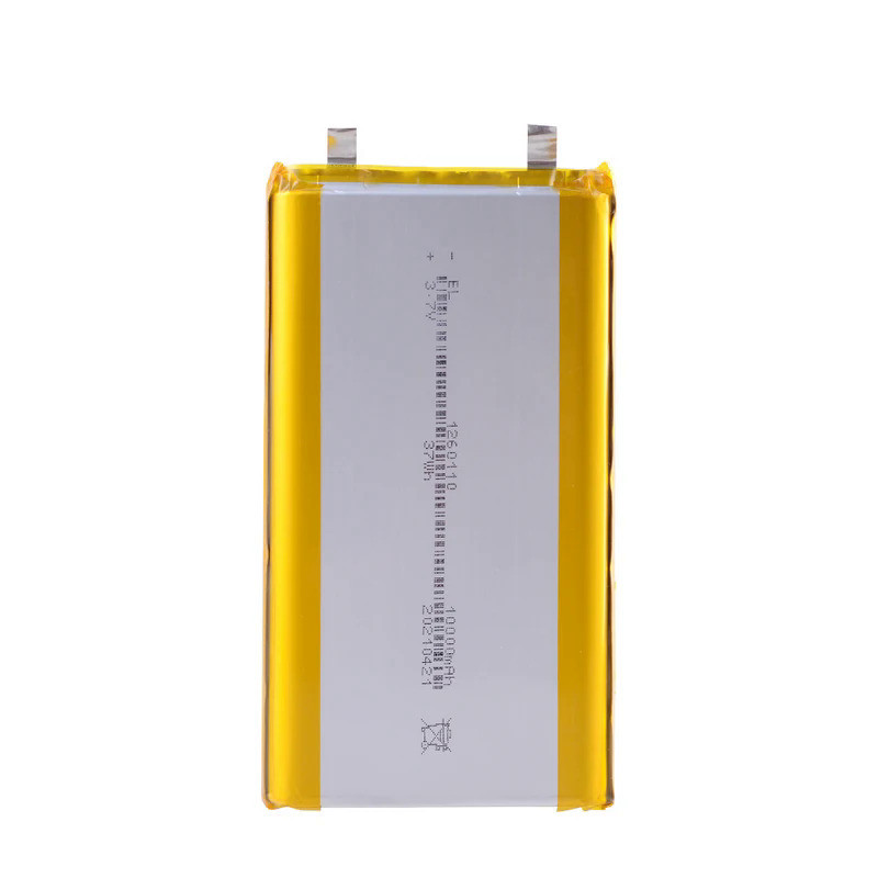 3.7V,10000mAH,1260110 Polymer lithium ion / Li-ion battery cell for TOY POWER BANK GPS