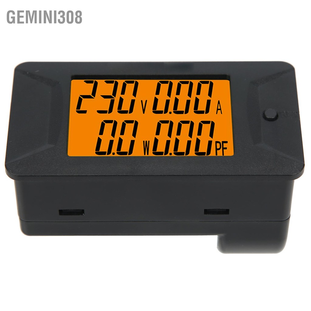 Gemini308 PZEM-028 AC ดิจิตอลมิเตอร์โวลต์มิเตอร์แอมป์มิเตอร์ 0 ~ 100A/400V Power Factor Meter AC110-