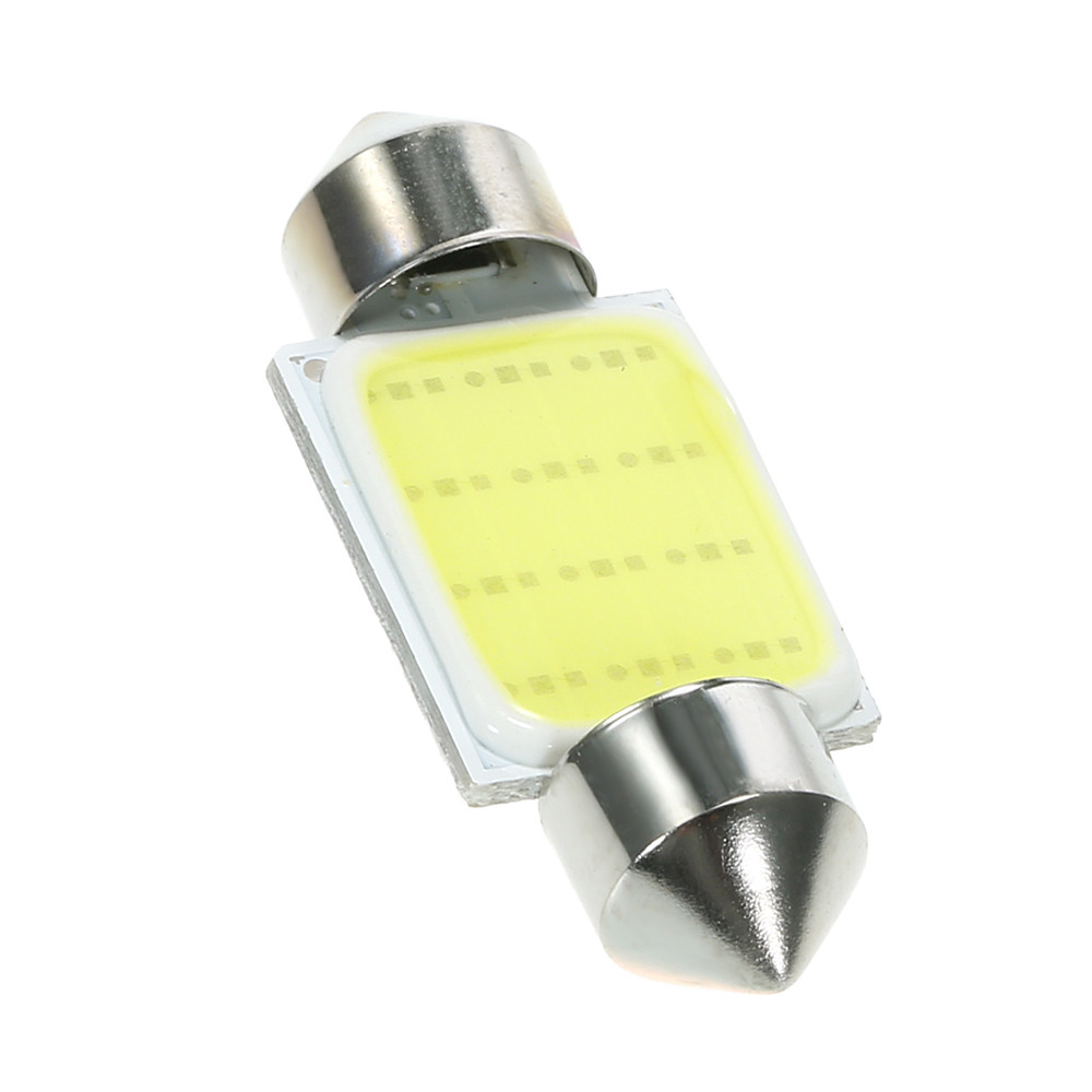 10 ชิ้น Festoon 36 มิลลิเมตร C5W COB LED สีขาวภายใน SMD หลอดไฟรถ L New927
