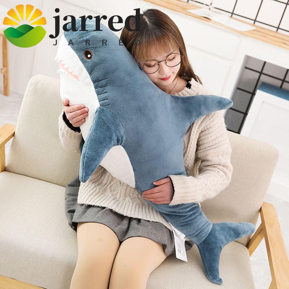 Jarred หมอนตุ๊กตาปลาฉลาม แบบนิ่ม ขนาดใหญ่ 100 ซม. ของขวัญวันเกิด สําหรับเด็ก