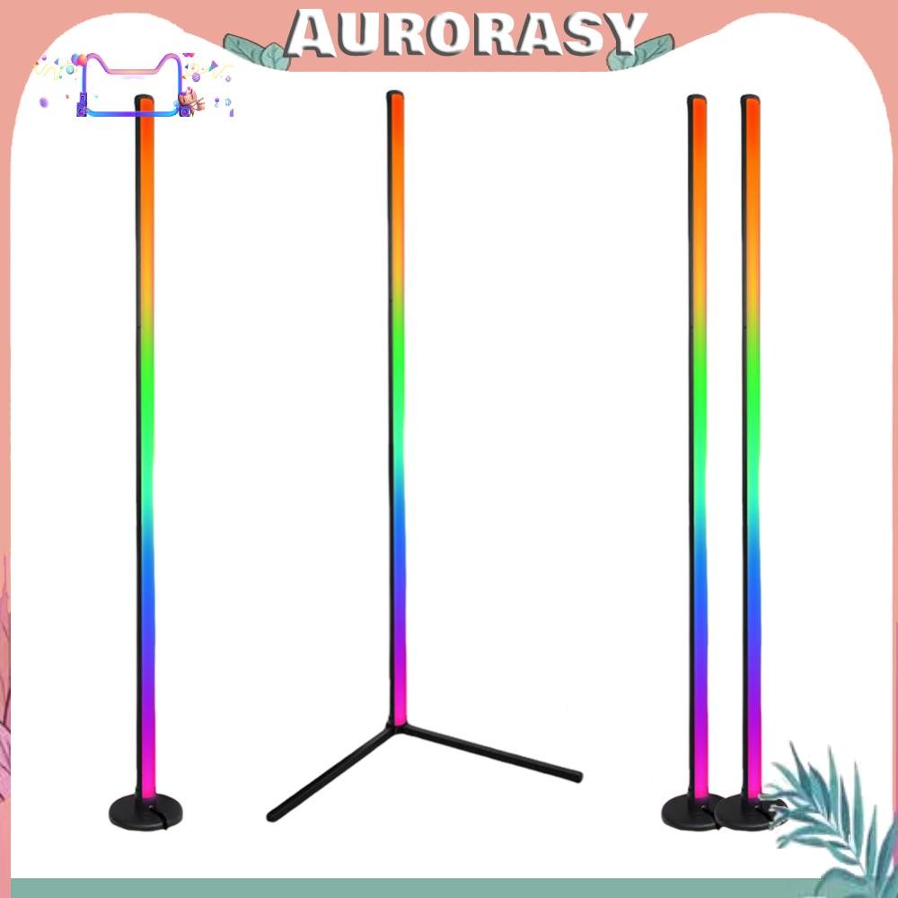 โคมไฟตั้งพื้น RGB App ควบคุมหรี่แสงได้ LED Bar Ambient Light สําหรับถ่ายทําวิดีโอ