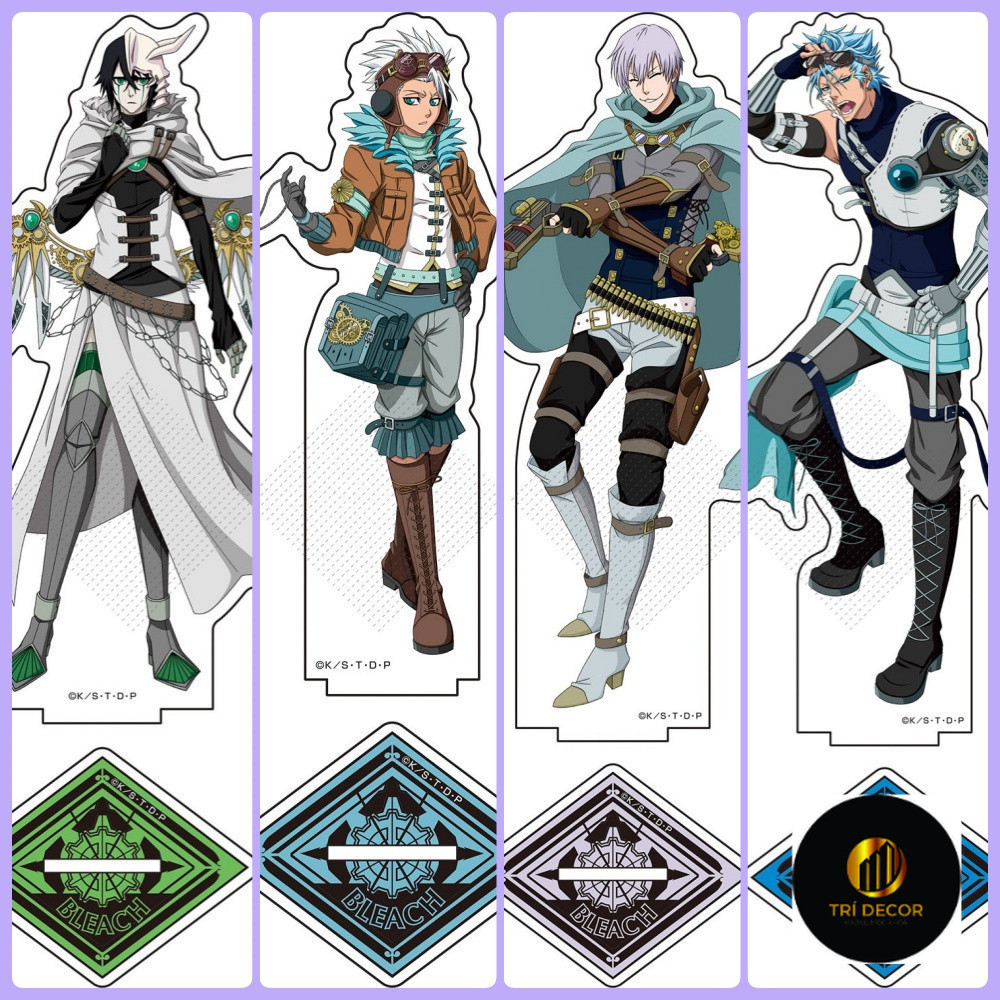 อะนิเมะ Standee รุ่น BLEACH Ichigo Rukia Rukia Hot Manga Study มุมอุปกรณ์ตกแต่งโต๊ะ