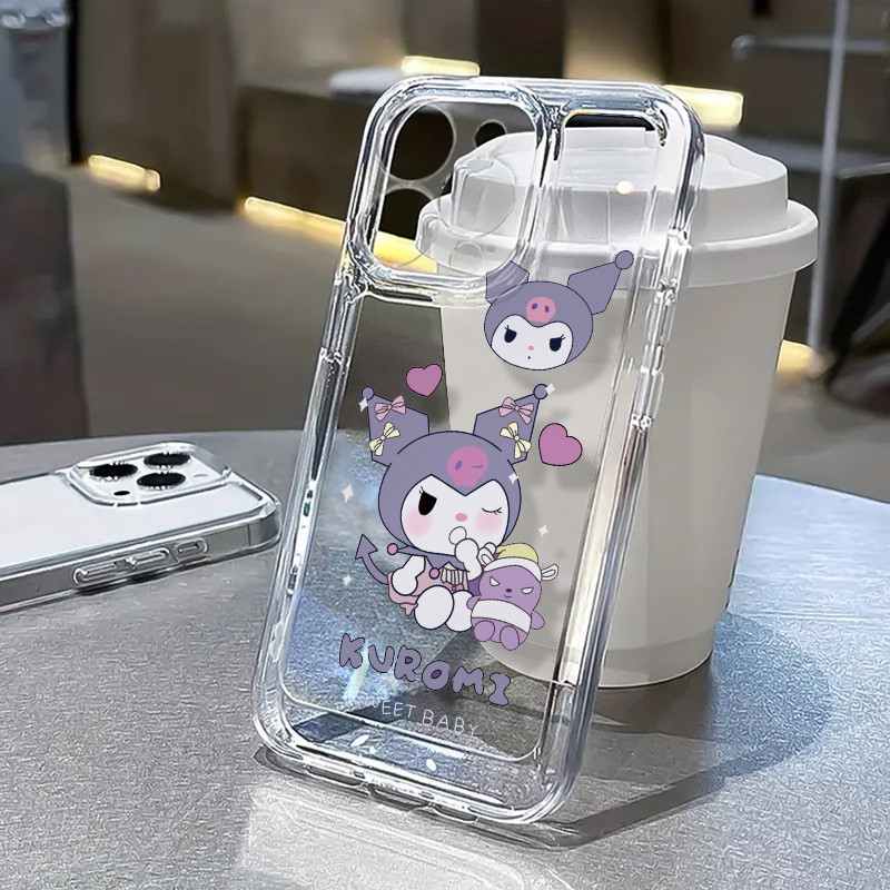 AWIFI ส่งไวจากไทย เคสโทรศัพท์อะนิเมะการ์ตูน น่ารัก ไอโฟน11 For iPhone16 12 13 14 15Pro MAX X XS XR XS 6 7 8Plus