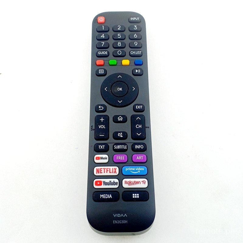 เปลี่ยนรีโมทคอนโทรล EN2G30H สําหรับ Hisence VIDCAA LED LCD TV