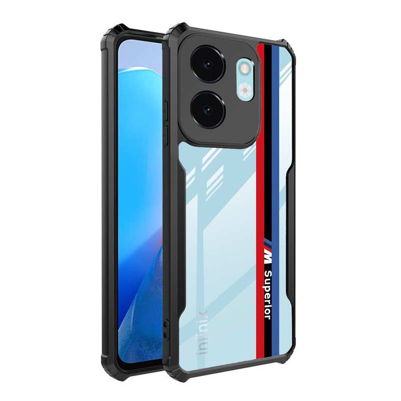 สําหรับ infinix Smart 9 Smart 8 Plus 8 Pro 8 HD Smart 7 Plus 7 HD Smart 6 Plus Smart 5 Smart HD 2021 Shock Fall Prevention Transparent Case No.21 รูปแบบ