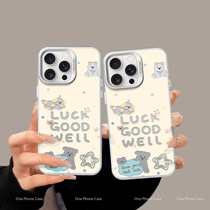 เข้ากันได้กับ iPhone16ProMax iPhone15ProMax iPhone13 12 iPhone11 X XR XS 78plus เคสซอฟต์เคสโทรศัพท์ XPMSCY031