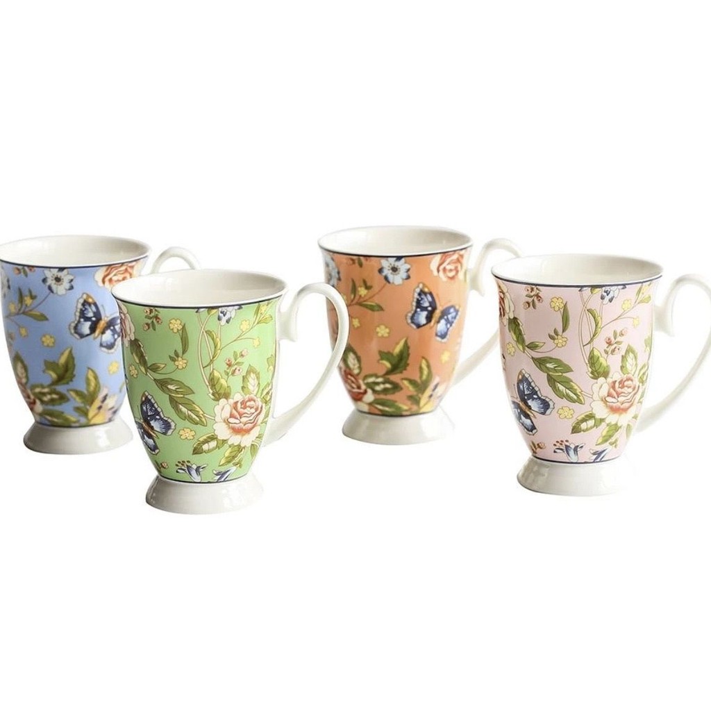 [ส่วนลด] Uk Aynsley Aynsley Hut Garden Household Bone China Office Water Cup