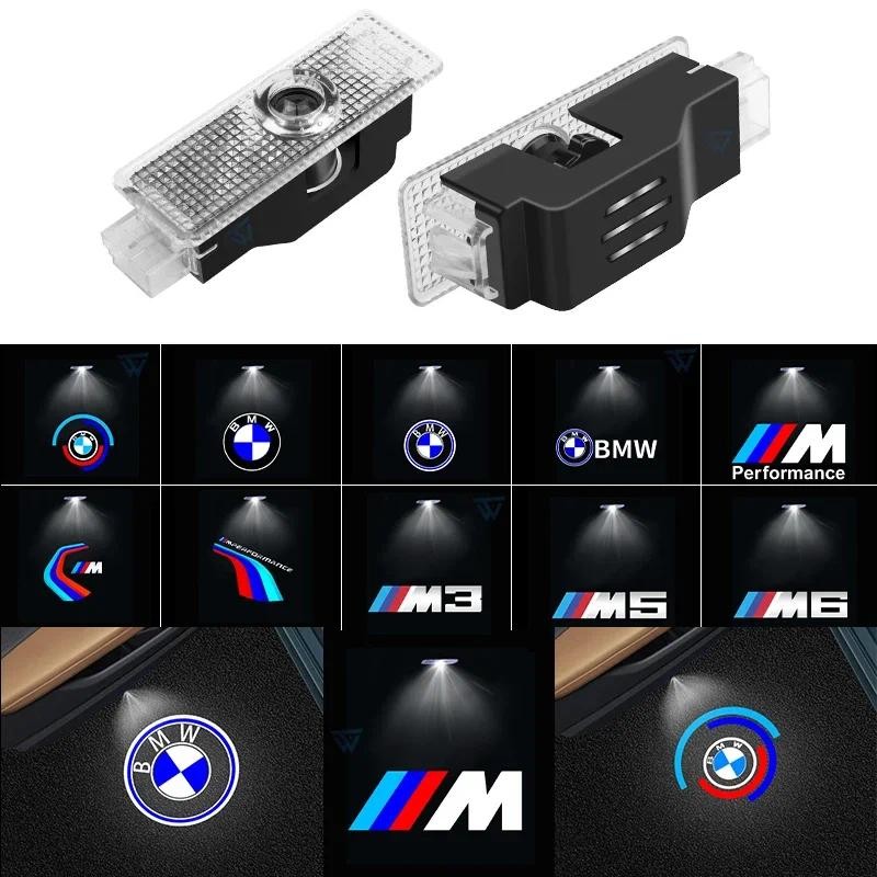 Hd Led ยินดีต้อนรับรถประตูโปรเจคเตอร์โคมไฟสําหรับ BMW E90 E91 E92 E93 E60 E61 F10 F07 E63 E64 F12 F13 G30 อุปกรณ์เสริม
