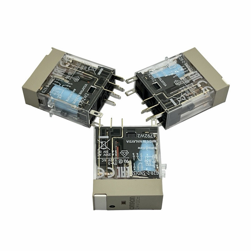 รีเลย์ G2R-2-SND(S) DC24(L) G2R-2-SND(S)24VDC LED 12v 24v dc รีเลย์