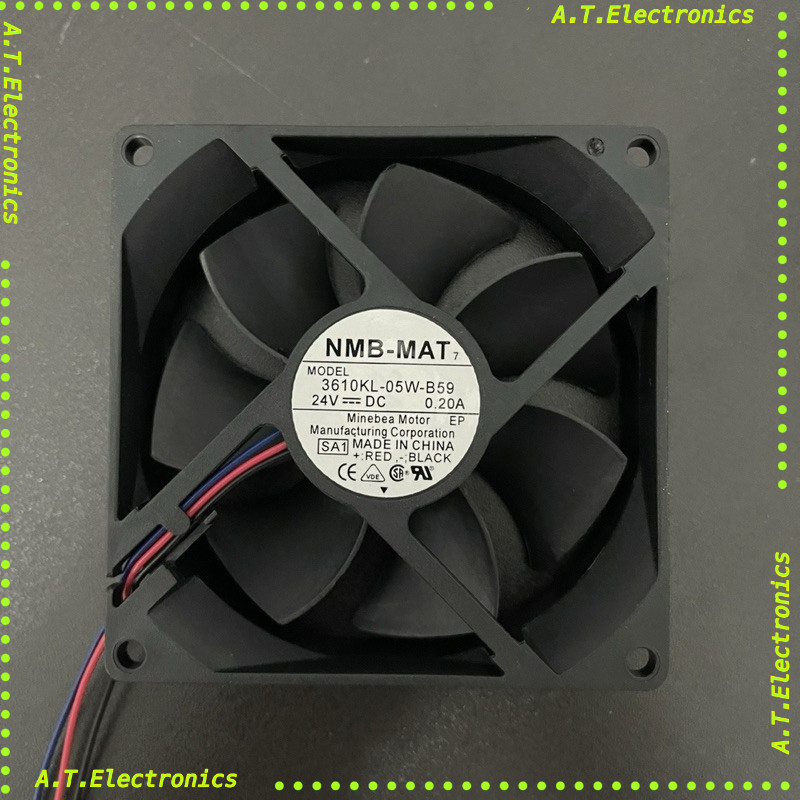 พร้อมส่ง! 3610KL-05W-B59  0.20a ค่ะ ขนาด80*80*20 พัดลม เครื่องจักร