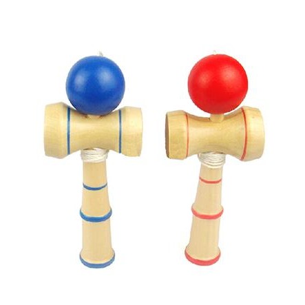 TimeHee Kid Funny Kendama ทักษะเกมไม้แบบดั้งเดิมของญี่ปุ่นของขวัญเพื่อการศึกษา TH