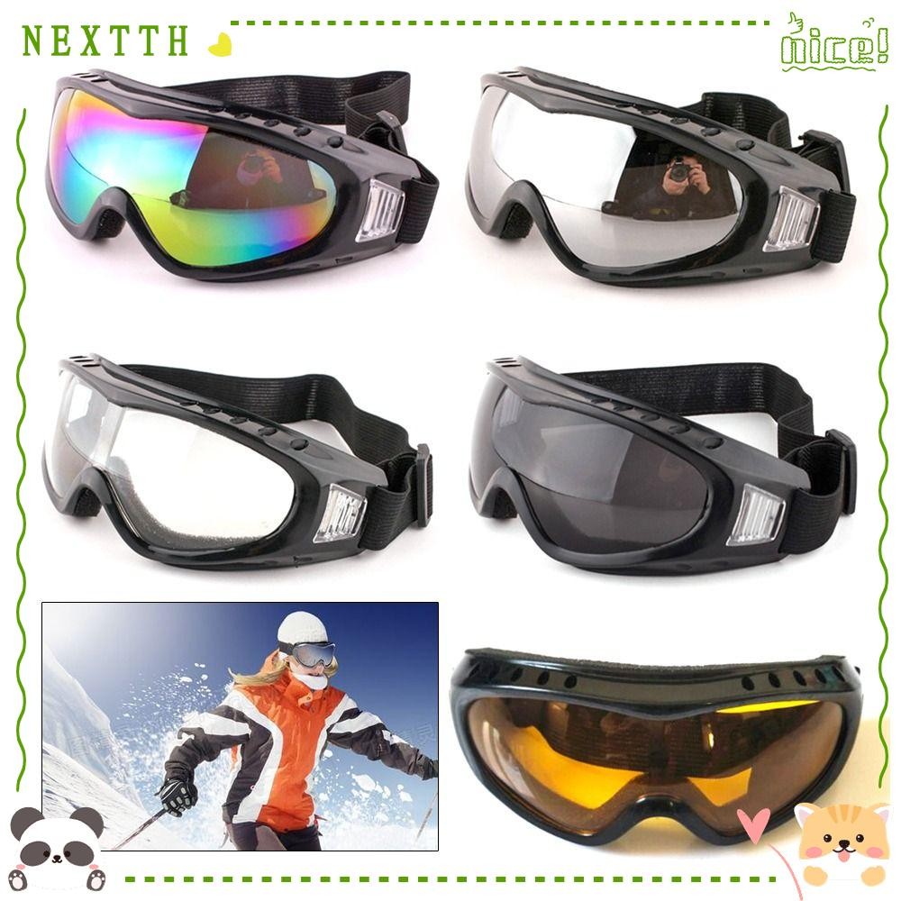 Nextth แว่นตาเด็กแว่นตาฤดูหนาวกันลมกีฬากลางแจ้งกันฝุ่นป้องกันสโนว์บอร์ด