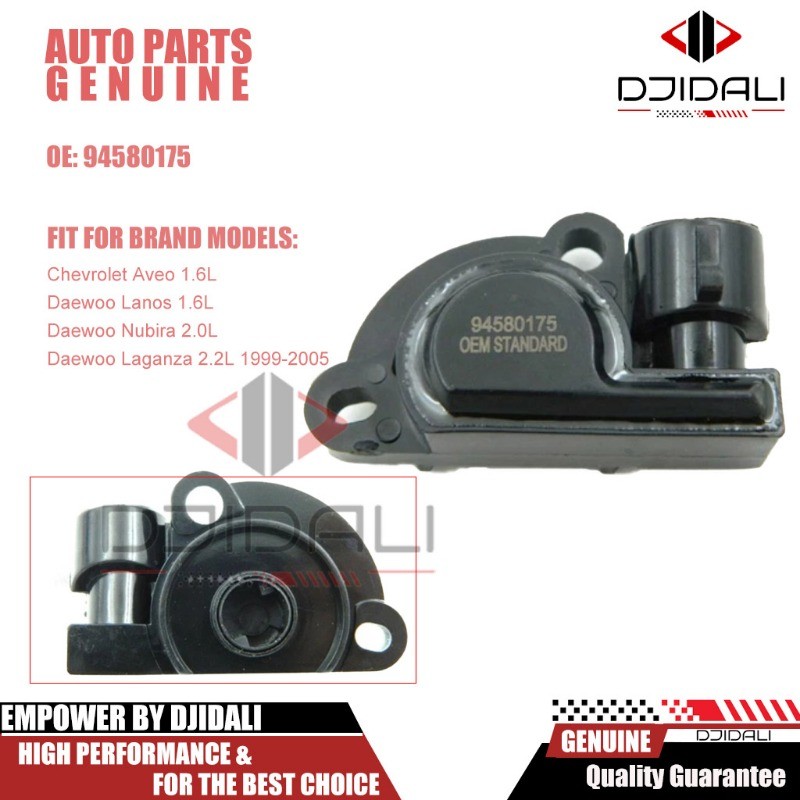 เซ็นเซอร์ TPS/เซ็นเซอร์ตําแหน่งคันเร่งสําหรับ Chevrolet Aveo 1.6L Daewoo Lanos 1.6L Nubira 2.0L Laganza 2.2L 1999-2005/ 94580175