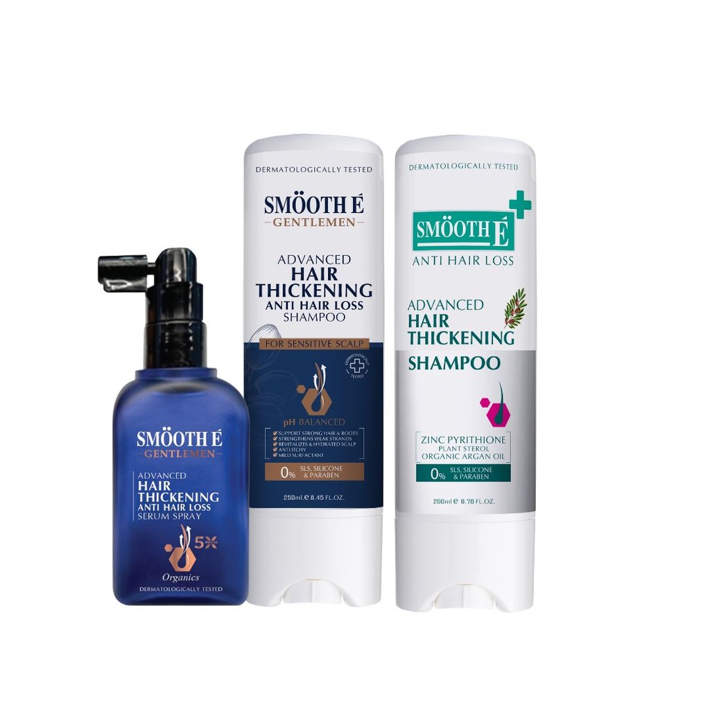 Smooth E Hair loss​ หยุดวงจรผมร่วงSmooth E Hair Care Solutions​ ฟื้นบำรุงผมและหนังศีรษะ ลดปัญหาผมร่วง