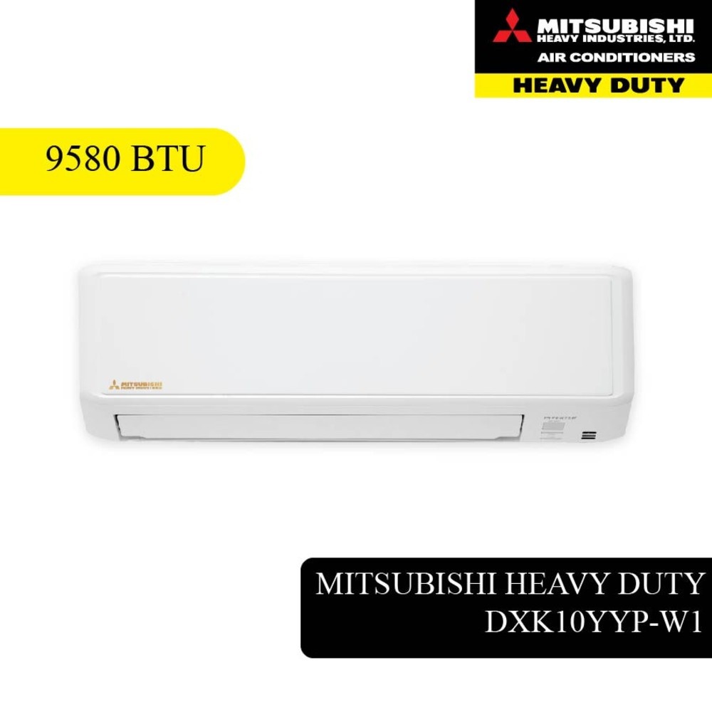 ShopKB MITSUBISHI HEAVY DUTY เครื่องปรับอากาศติดผนัง Inverter ขนาด 9580 BTU รุ่น DXK10YYP-W1 สีขาว ย
