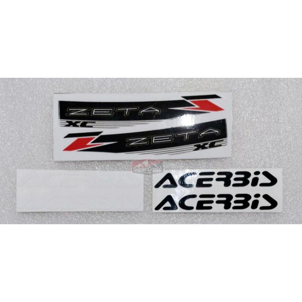 สติ๊กเกอร์ติดการ์ดแฮนด์  ZETA / ACERBIS 1 ชุด