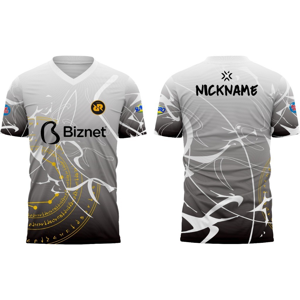 RRQ WHITE JERSEY S 15 FULL PRINT