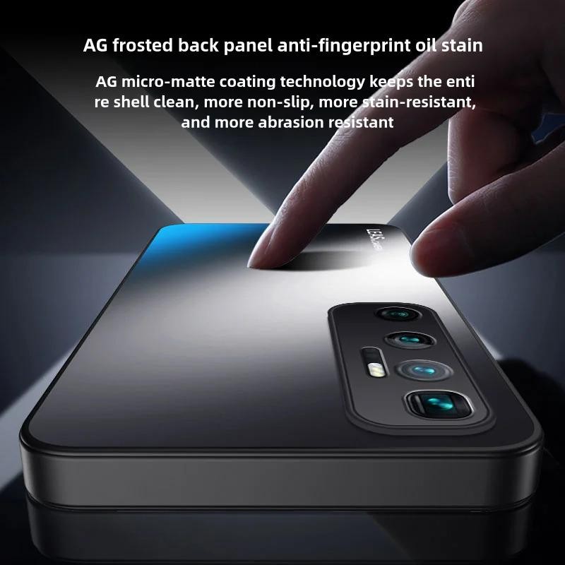Frosted สําหรับ Xiaomi Mi 10 Ultra AG Matte เคสโทรศัพท์กันกระแทกป้องกัน Hard PC ฝาหลังสําหรับ Xiaomi