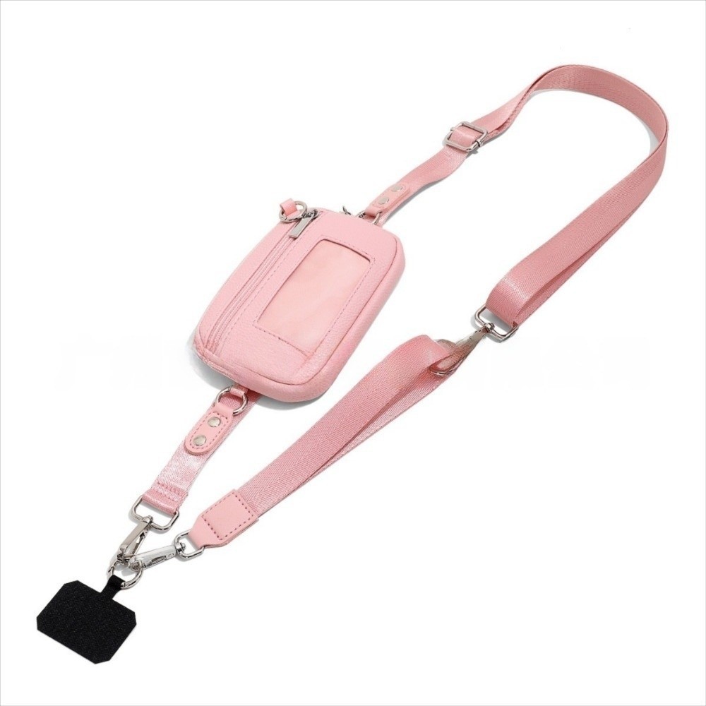 สายโทรศัพท์ พิมพ์ฉี,เชือกเส้นเล็กโทรศัพท์มือถือหลากสีอเนกประสงค์,กระเป๋าบัตรที่ถอดออกได้ปรับได้แฮนด์ฟรีคล้องมือเข็มขัดโทรศัพท์ทุกวัน - รูปที่ 7