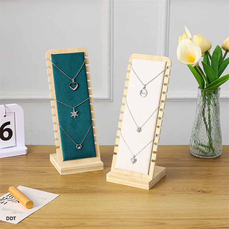 DDT-First ขาตั้งจอแสดงผลสร้อยคอจี้ขาตั้งสร้อยคออิสระเหมาะสําหรับหลายสร้อยคอ Multi-Functional Storage