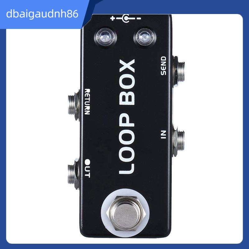 READY STOCKMsky Mini Guitar Effect Pedal Loop Box Switcher Channel Selection True Bypass