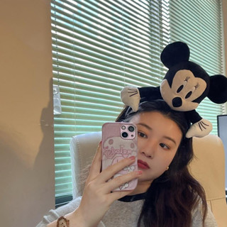 ที่คาดผมตุ๊กตา Mickey ขนาดใหญ่น่ารัก เหมาะสำหรับสวนสนุกและใช…