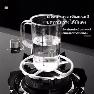 ขายึดเตาแก๊ส กันลื่น รองรับหม้อนมอเนกประสงค์ ชั้นวางเตาแก๊สหนา ชั้นวางเสริมเตาแก๊ส