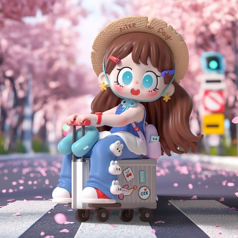 Milay milay milay Girl Mystery Box Lazy Time Series อินเทรนด์เล่นเดสก์ท็อปตกแต่งของขวัญ