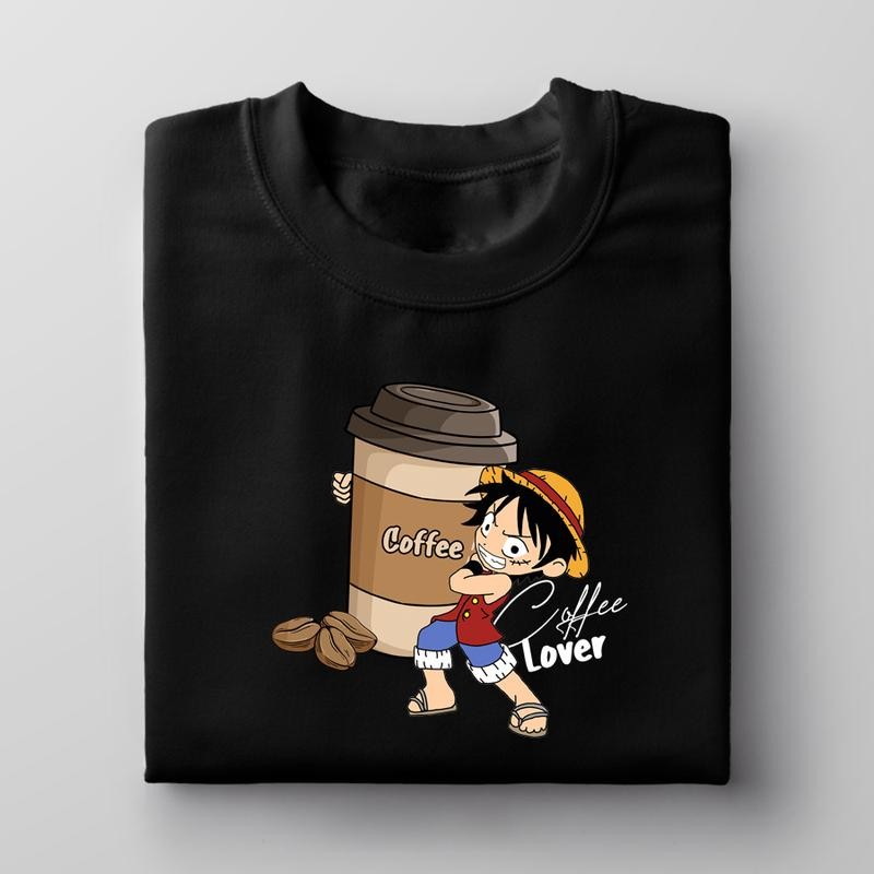 T Shirt - One Piece X Coffee Lover Anime T-shirt