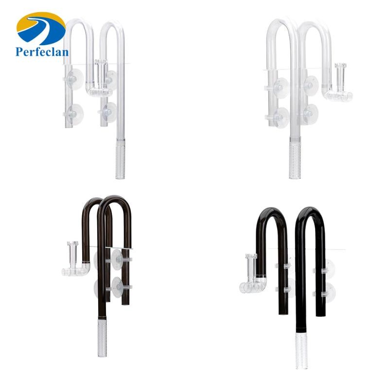 [Perfeclan] Aquarium Lily Tube Inflow/outflow Accessory with Surface Skimmer Control The