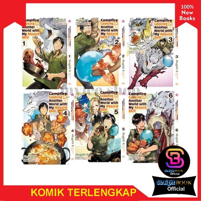 การ์ตูนมังงะ: Campfire Cooking in Another World with My Absurd Skill โดย Ren Eguchi StraightBookOffi
