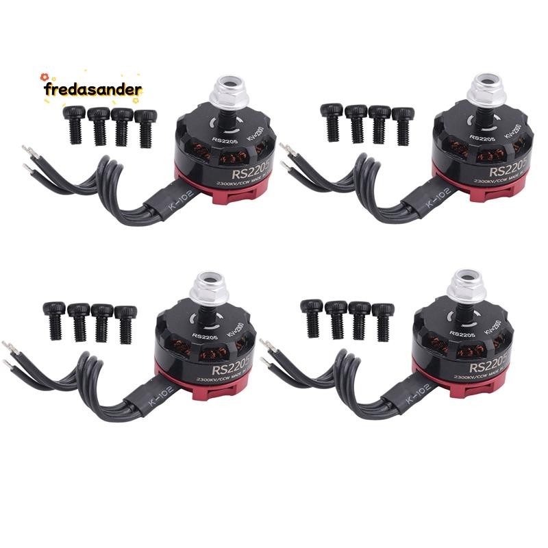 RC RS2205 2205 2300KV CW CCW มอเตอร์ไร้แปรงสําหรับ 2-6S 20A/30A/40A ESC FPV RC QAV250 X210 Racing Dr