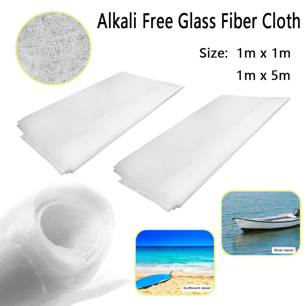 1m/5m Glass Fiber Chopped Strand Mat – 30gsm Alkali-Free Fiberglass Matting