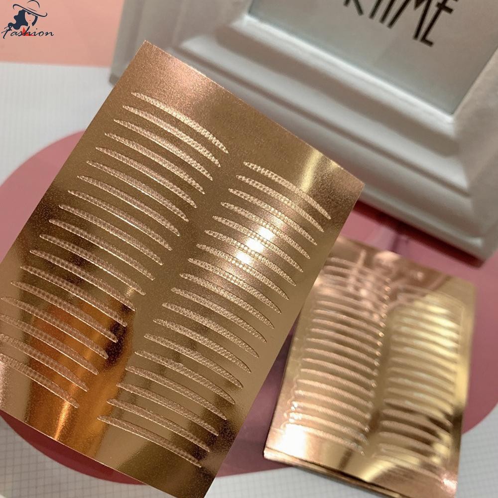 36 ชิ้น Double Eyelid สติกเกอร์เส้นใยธรรมชาติ Eyelid Contour สติกเกอร์สําหรับ Droopy Lis Hooded Eyes - รูปที่ 4