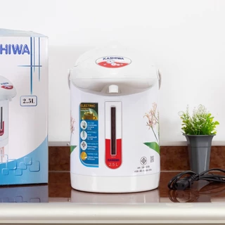Kashiwa กระติกน้ำร้อนไฟฟ้า รุ่น KT-287 ความจุ 2.5 ลิตร 600W กระติกน้ำร้อน กาต้มน้ำไฟฟ้า หม้อต้มน้ำ [คละลาย]