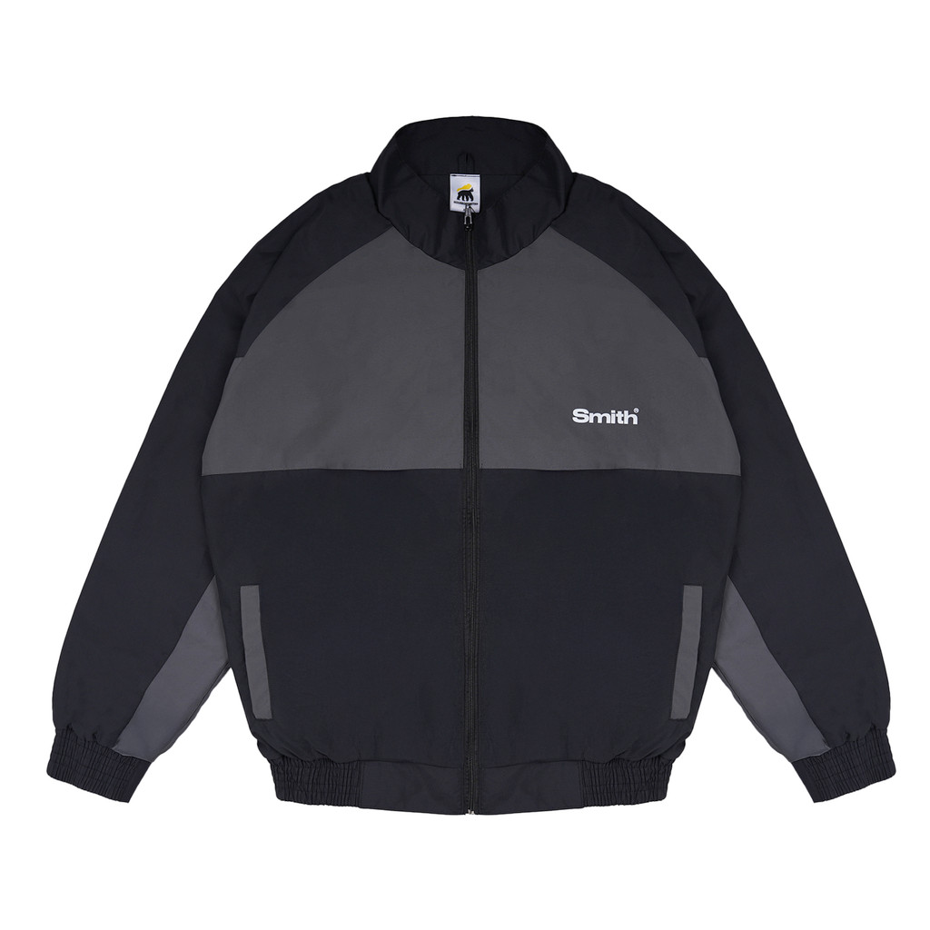 House of Smith Mens Tracktop Jacket - Stonegray Tracktop - Jacket