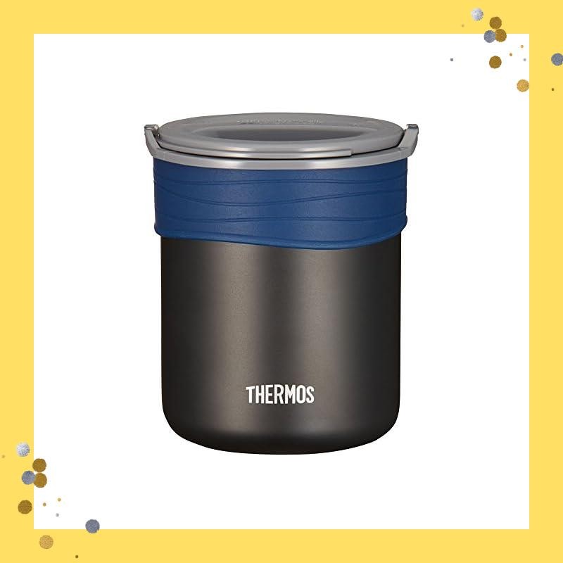 Thermos Thermos Insulated Rice Container, approx. 0.8 cups, Black JBP-360 BK