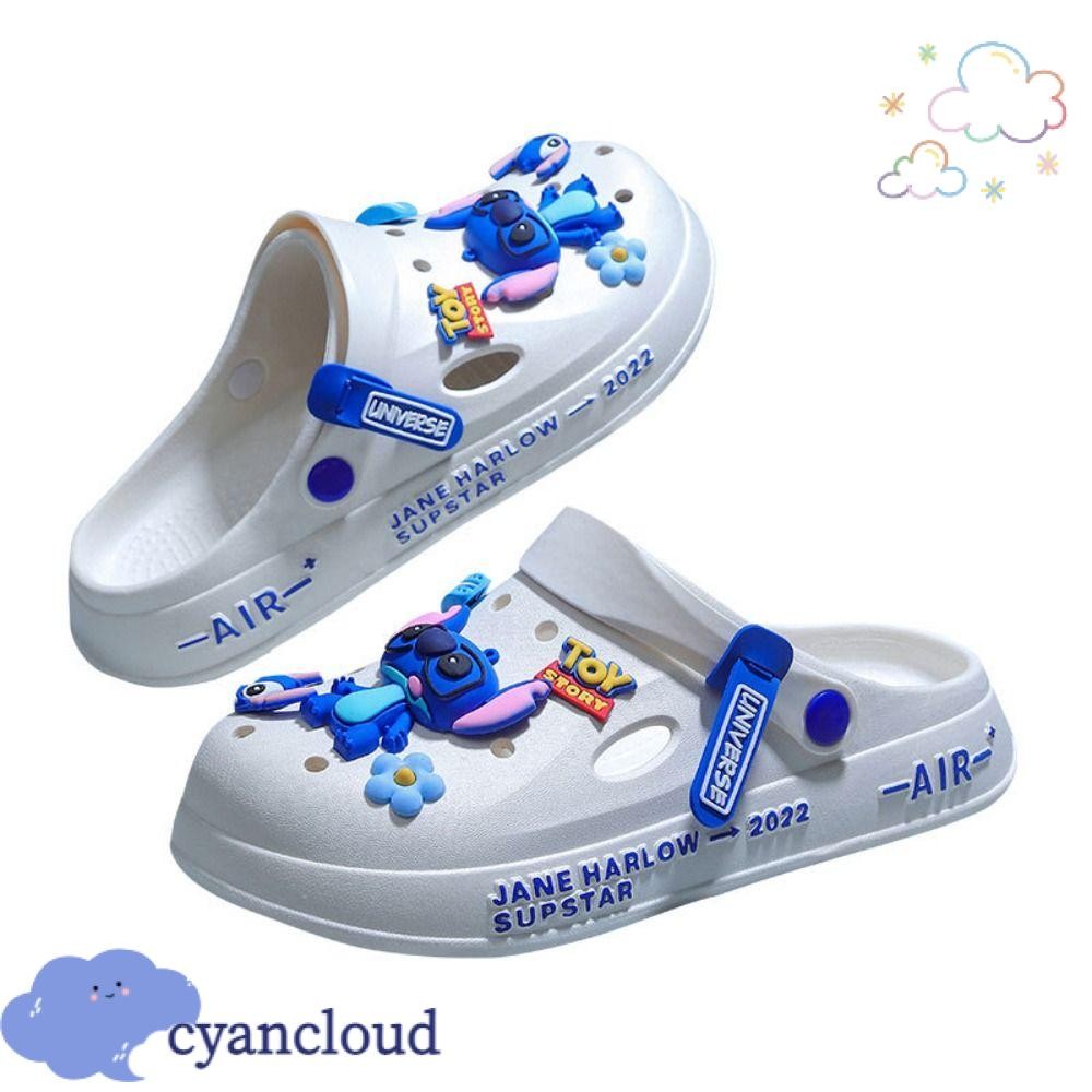 รองเท้าถ้ํา CYANCLOUD, รองเท้าแตะชายหาดระบายอากาศได้สบาย, รองเท้าแตะฤดูร้อนพื้นหนากันลื่น