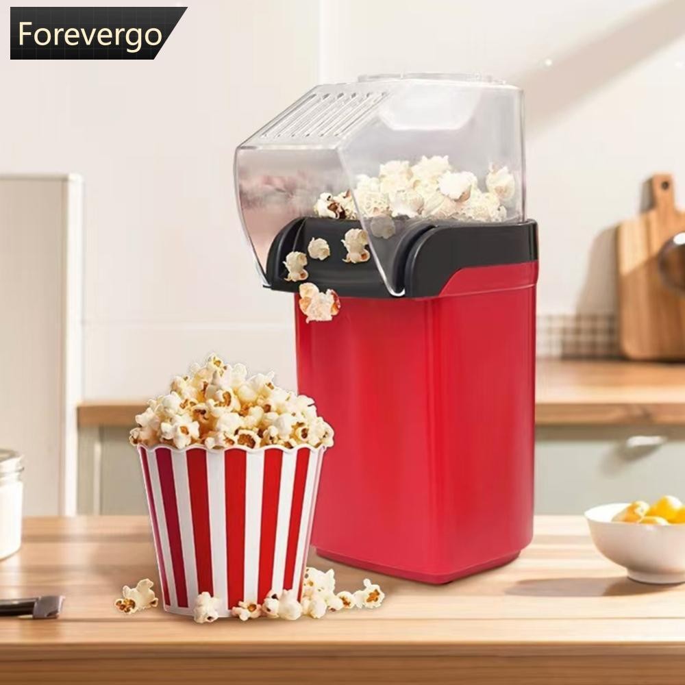FVG Hot air Popcorn makerr EU/US/UK Oil-Free Family Fun ฝาปิดโปร่งใส Popcorn Maker Party Home Kitche