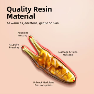 Universal Tendon Scraper วัสดุเรซินคุณภาพสูงสะพานจมูกสูงมีดโกนจมูก Jawline Shaping