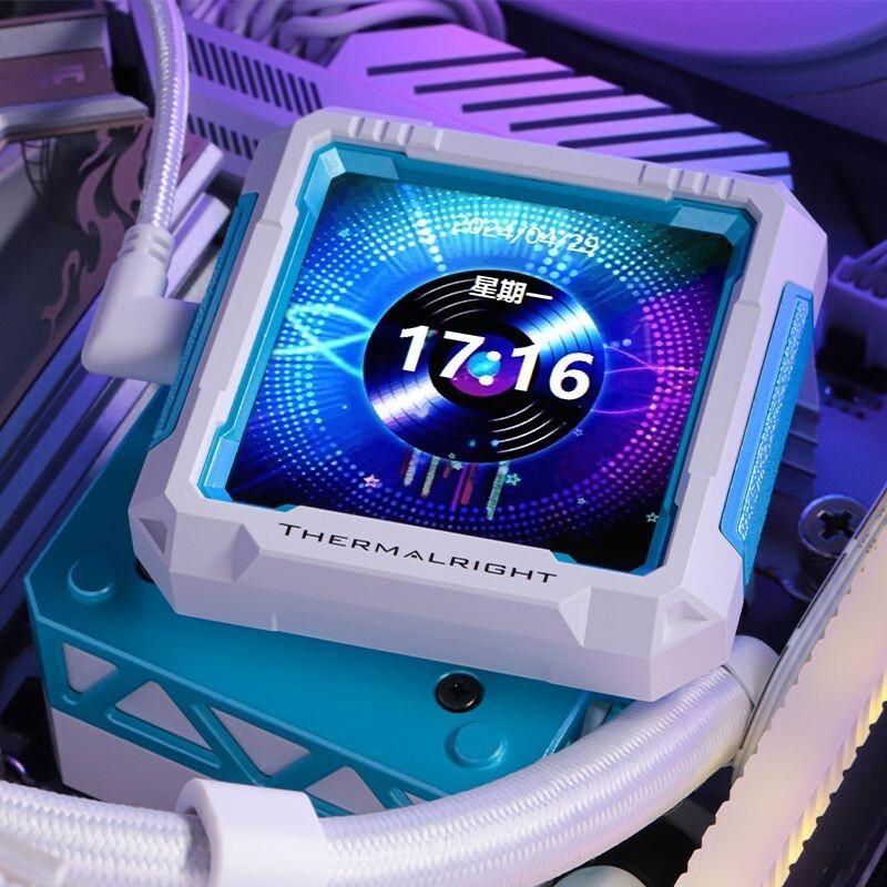 Limin FROZEN WARFRAME PRO 360 สีขาว ARGB หม้อน้ําระบายความร้อนด้วยน้ําแบบบูรณาการเกราะน้ําแข็ง