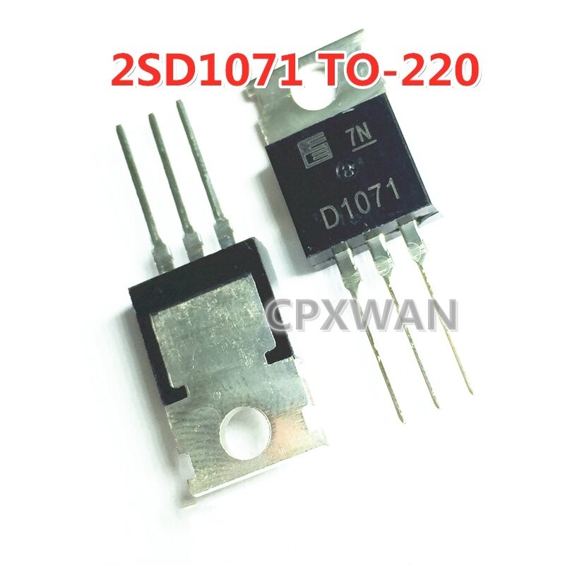 5pcs D1071 2SD1071 TO-220 NPN Darlington ทรานซิสเตอร์ใหม่ 56LR