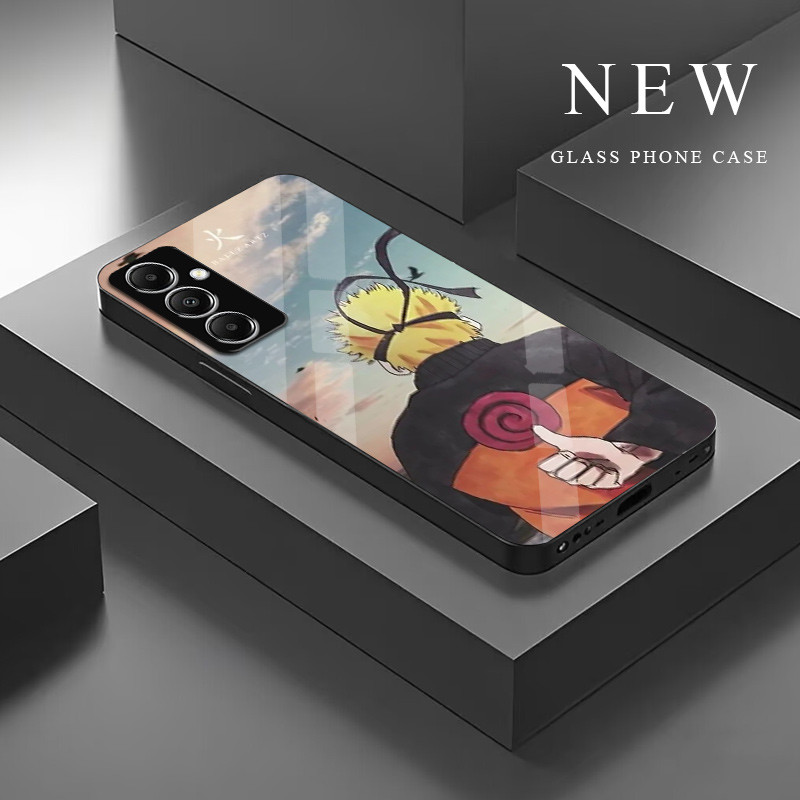 SAMSUNG ปลอกแก้วสําหรับSamsung Galaxy A05s A15 4g A15 5G A25 5G A34 5G M34 5GกันกระแทกกระจกนิรภัยBac